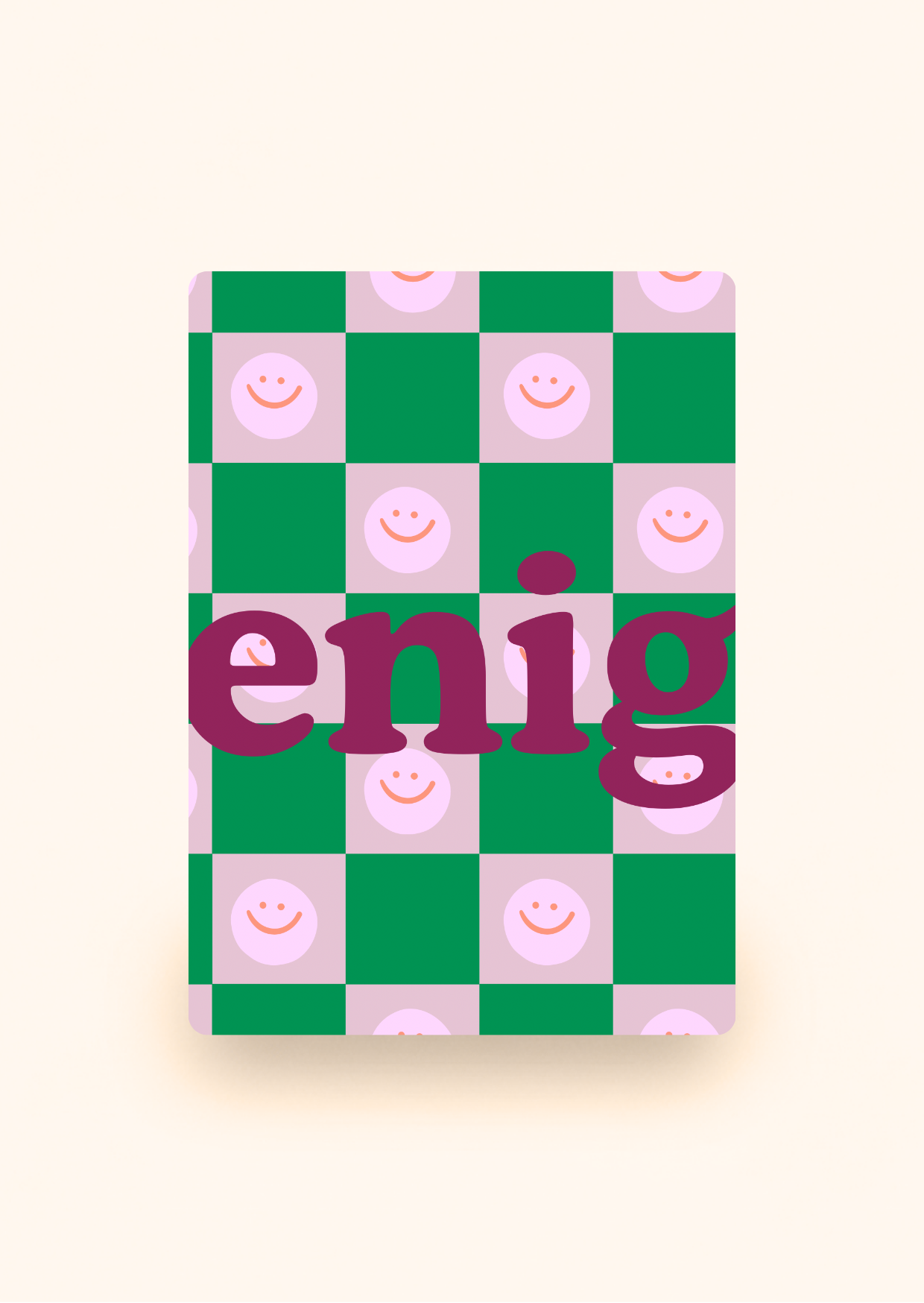 Wenskaart 'Enig' incl. kraftenvelop