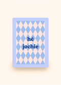 Wenskaart 'Hé jochie' incl. kraftenvelop