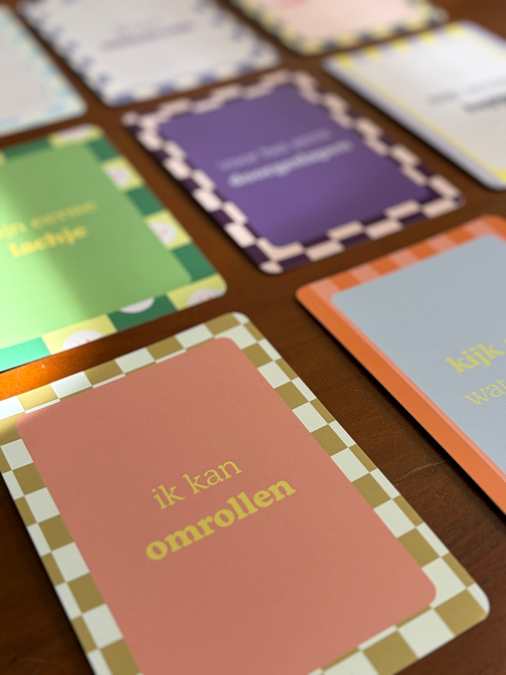 Mijlpaalkaarten baby | Momenten | 13 kaarten | Incl. opbergzakje