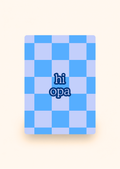 Wenskaart 'Hi opa' incl. kraftenvelop