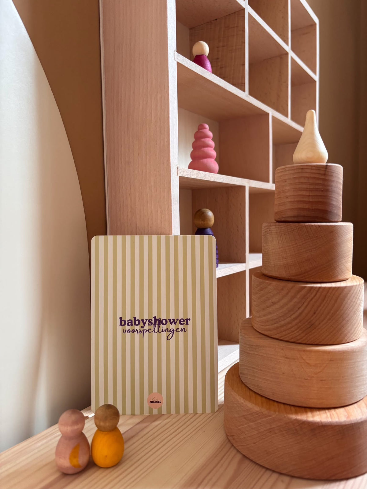 Invulkaarten voor een babyshower groen jongen 