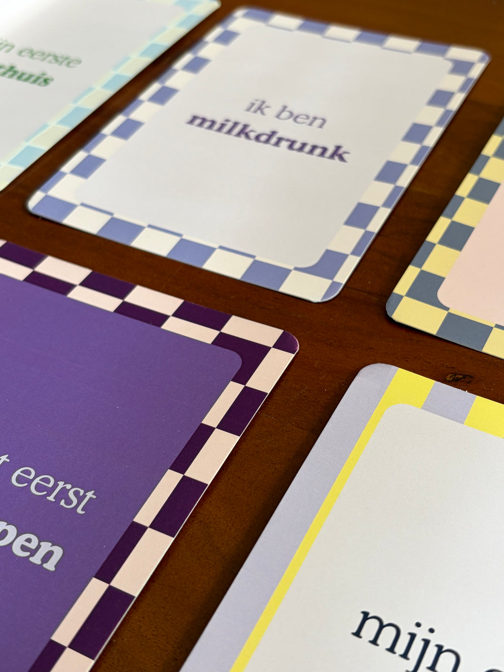 Mijlpaalkaarten baby | Momenten | 13 kaarten | Incl. opbergzakje